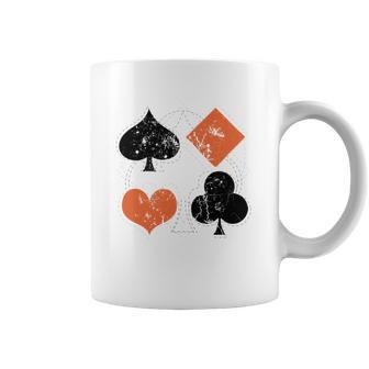 Vintage Poker Playing Cards Coffee Mug | Favorety