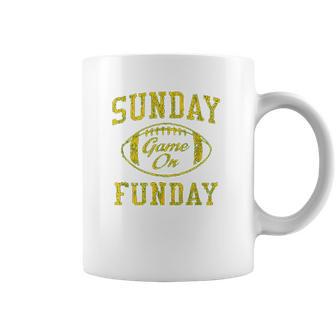 Vintage Sunday Funday Green Bay Football Retro Coffee Mug | Favorety CA