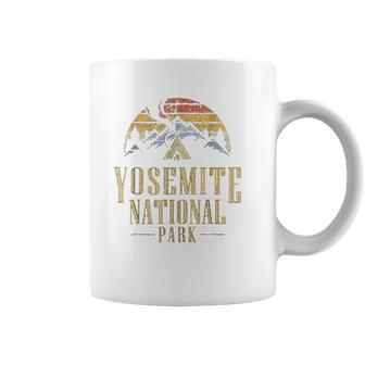 Vintage Yosemite National Park Campfire Coffee Mug | Favorety UK