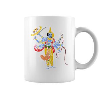 Vishnu Hindu God Hinduism India Indian Graphic Tee Coffee Mug | Favorety CA