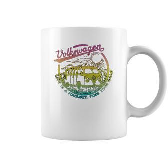 Volkswagen Life Is A Journey Coffee Mug | Favorety UK