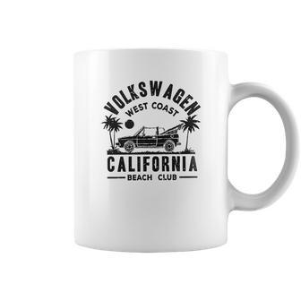 Volkswagen West Coast California Black Text Coffee Mug | Favorety AU