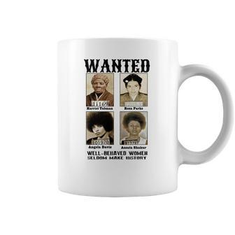 Wanted Harriet Tubman Angela Davis Assata Shakur Coffee Mug | Favorety