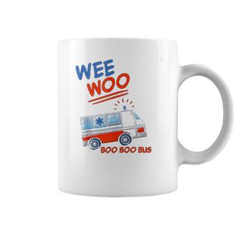 Wee Woo Boo Boo Bus Ambulance Funny Coffee Mug | Favorety