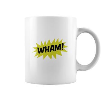 Wham With Starburst Comic Hero Baseball Cap Coffee Mug | Favorety AU