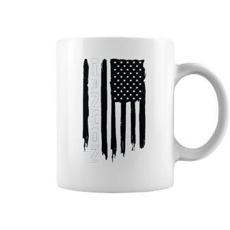 Wheel Spin Addict Canyon Truck American Flag Coffee Mug | Favorety AU