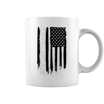 Wheel Spin Addict Chevelle Usa Flag Coffee Mug | Favorety AU