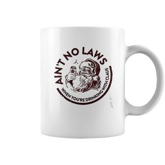 White Claus Funny Drinking Holiday White Claws Pun Coffee Mug | Favorety DE