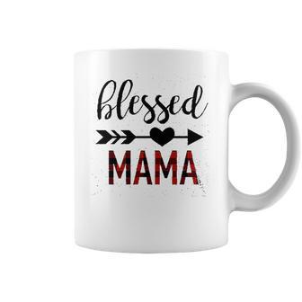 Women Blessed Mama Gift For Mom Coffee Mug | Favorety UK