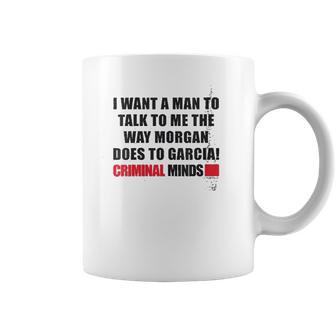 Womens Criminal Minds Morgan And Garcia Coffee Mug | Favorety AU