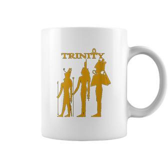 Womens Egyptian Trinity Ausar Auset Heru Coffee Mug | Favorety