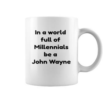 In A World John Wayne Coffee Mug | Favorety UK