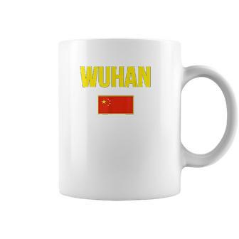 Wuhan Chinese Flag China Souvenir Coffee Mug | Favorety CA