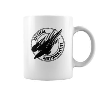 Ww2 German Paratrooper T-Shirt - Fallschirmjager Subdued Coffee Mug | Favorety CA