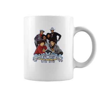 Yamoon Men Blue Casual Grandmaster Flash Furious Five Coffee Mug | Favorety UK