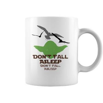 Yoda Seagulls Dont Fall Asleep Shirt Coffee Mug | Favorety UK