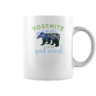 Yosemite National Park Half Dome Bear Coffee Mug | Favorety