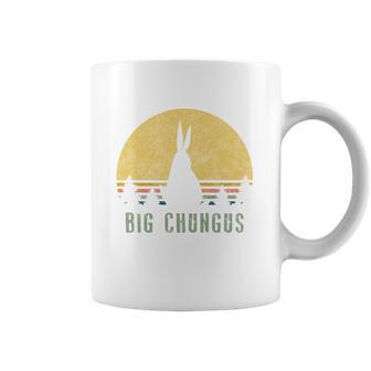 Big Chungus Funny Gift Retro Vintage Sunset Meme Video Game Gift Coffee Mug | Favorety UK