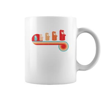 Retro Vintage Video Game Arcade Machines Coffee Mug | Favorety CA