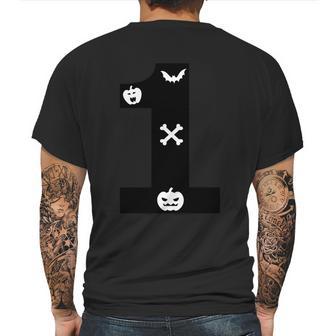 1 Name Charater Pumpkin Dracula Halloween Quote Mens Back Print T-shirt | Favorety CA