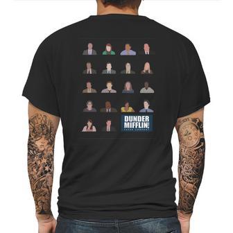 11 Dunder Mifflin Rolecall Funny T-Shirt Mens Back Print T-shirt | Favorety UK