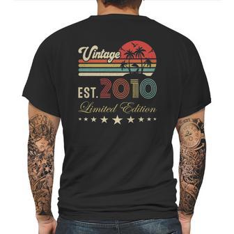 12Th Birthday Vintage Limited Edition 12Th Birthday Mens Back Print T-shirt | Favorety DE