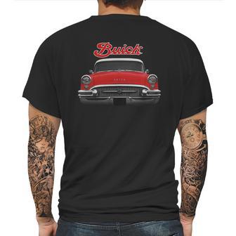 1955 Buick Two Side Red Mens Back Print T-shirt | Favorety AU