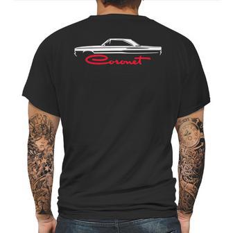 1966 1967 Dodge Coronet Mens Back Print T-shirt | Favorety AU