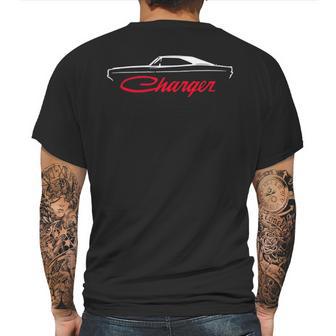 1968 1969 1970 Dodge Charger Mens Back Print T-shirt | Favorety