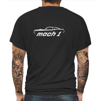 1969 Ford Mustang Mach 1 Classic Mens Back Print T-shirt | Favorety CA