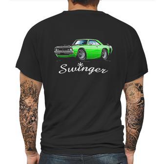 1970 1971 Dodge Swinger Full Color Design Mens Back Print T-shirt | Favorety UK