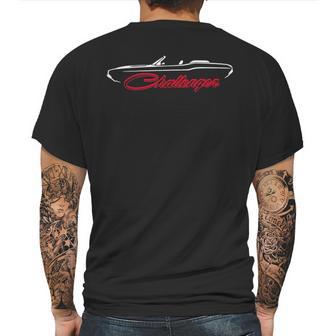 1970 1974 Dodge Challenger Convertible Mens Back Print T-shirt | Favorety DE