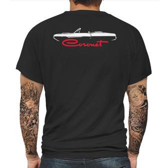 1970 Dodge Coronet Convertible Mens Back Print T-shirt | Favorety AU