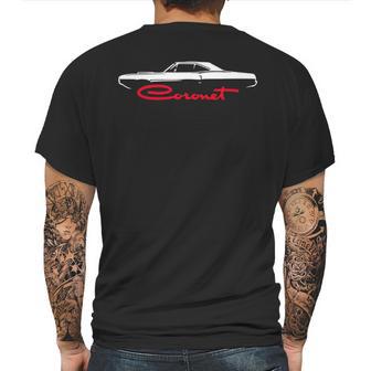 1970 Dodge Coronet V2 Mens Back Print T-shirt | Favorety UK