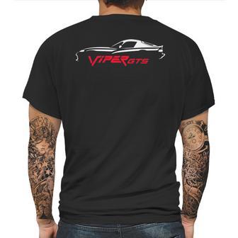 1996 2002 Dodge Viper Srt10 Exotic Car Mens Back Print T-shirt | Favorety UK