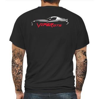 1997 2002 Dodge Srt10 Viper Gts Exotic Car Mens Back Print T-shirt | Favorety UK