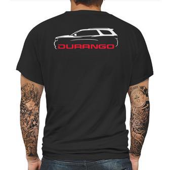 2012 2019 Dodge Durango Suv Mens Back Print T-shirt | Favorety