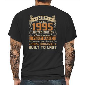 26Th Birthday Gift 26 Years Old Retro Vintage May 1995 Ver2 Mens Back Print T-shirt | Favorety UK