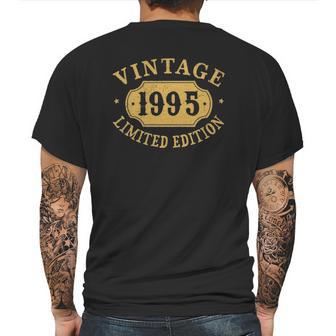 27 Years Old 27Th Birthday Anniversary Best Limited 1995 Mens Back Print T-shirt | Favorety CA