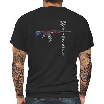 2Nd Amendment Ar15 Pro Mens Back Print T-shirt | Favorety CA