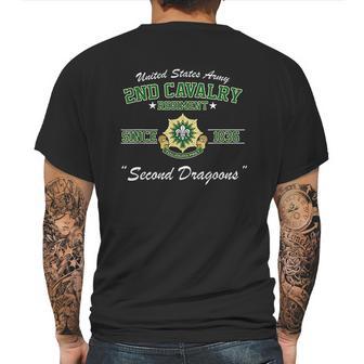 2Nd Cavalry Regiment Mens Back Print T-shirt | Favorety DE