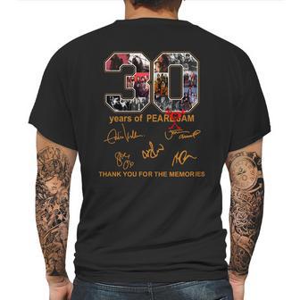 30 Anniversary Years Of Pearl Jam Rock Band Mens Back Print T-shirt | Favorety DE