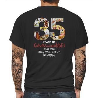 35 Years Of Calvin And Hobbes 1985 2020 T-Shirt Mens Back Print T-shirt | Favorety DE