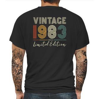 39 Years Old Gifts Vintage 1983 Limited Edition 39Th Birthday Mens Back Print T-shirt | Favorety UK