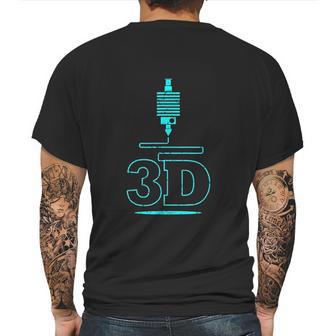 3D Printing 3D Filament Mens Back Print T-shirt | Favorety UK