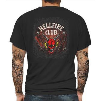 4 Hellfire Club Skull & Weapons Mens Back Print T-shirt | Favorety UK