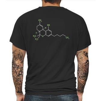 420 Molecule Thc Gift Mens Back Print T-shirt | Favorety DE