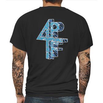 4Pf Four Pockets Full Blue Mens Back Print T-shirt | Favorety