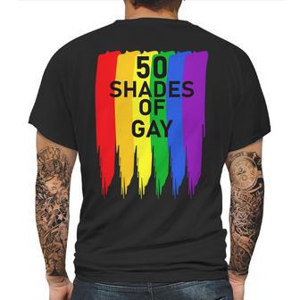 50 Shades Of Gay Mens Back Print T-shirt | Favorety AU