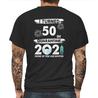 51St Birthday February 1971 Vintage I Turned 51 Mens Back Print T-shirt | Favorety DE